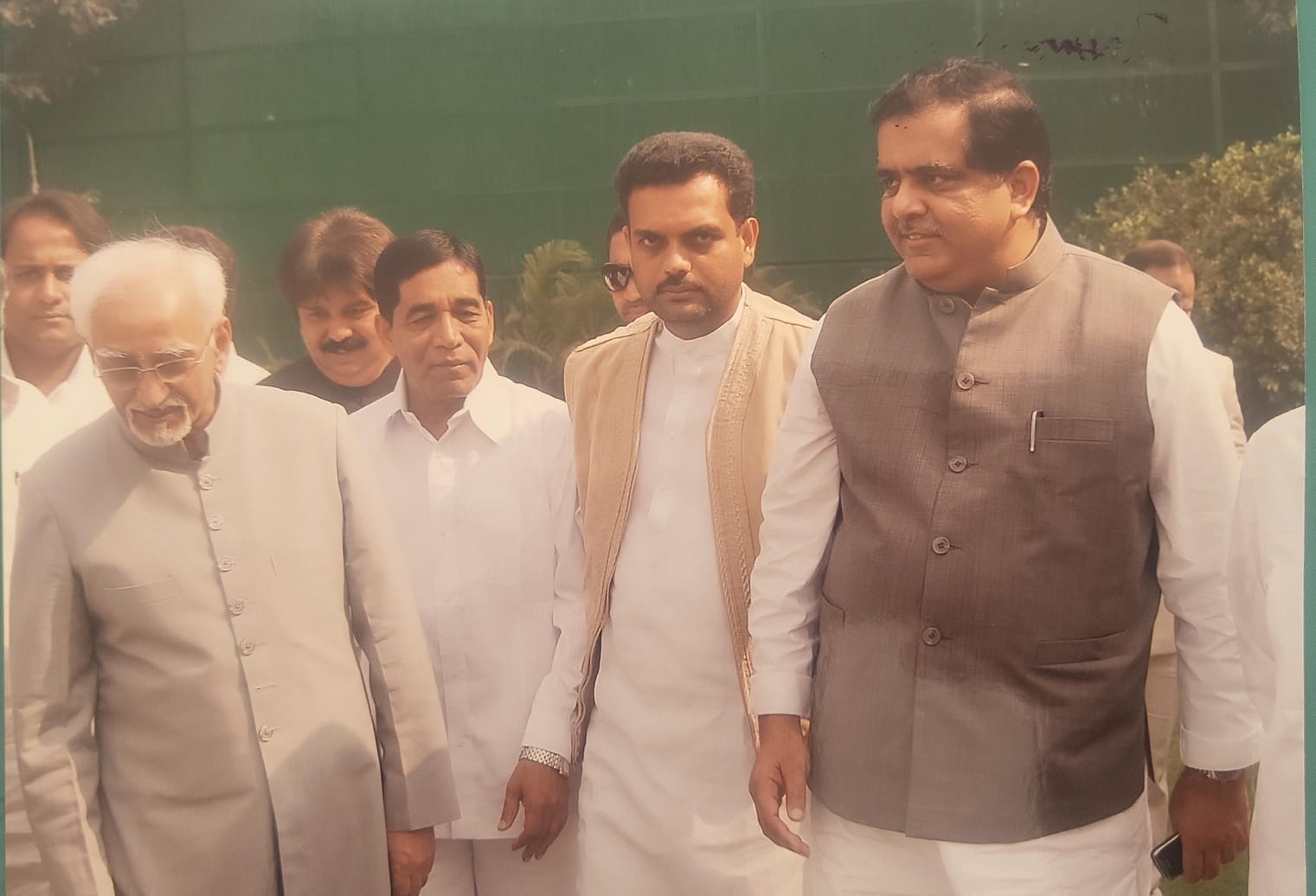 Kps with vice president of India janab md Hamid ansari 