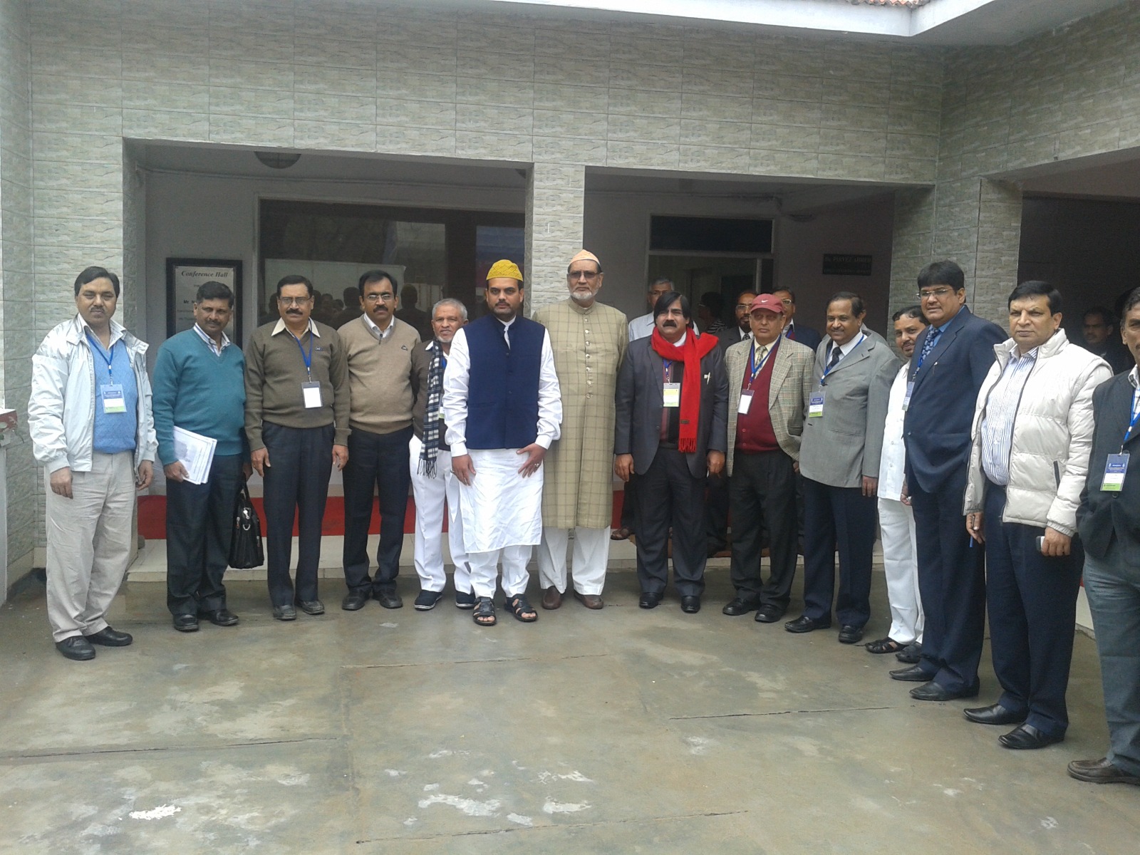 Attended NATIONAL CONFERENCE on protection and management of Wakfs